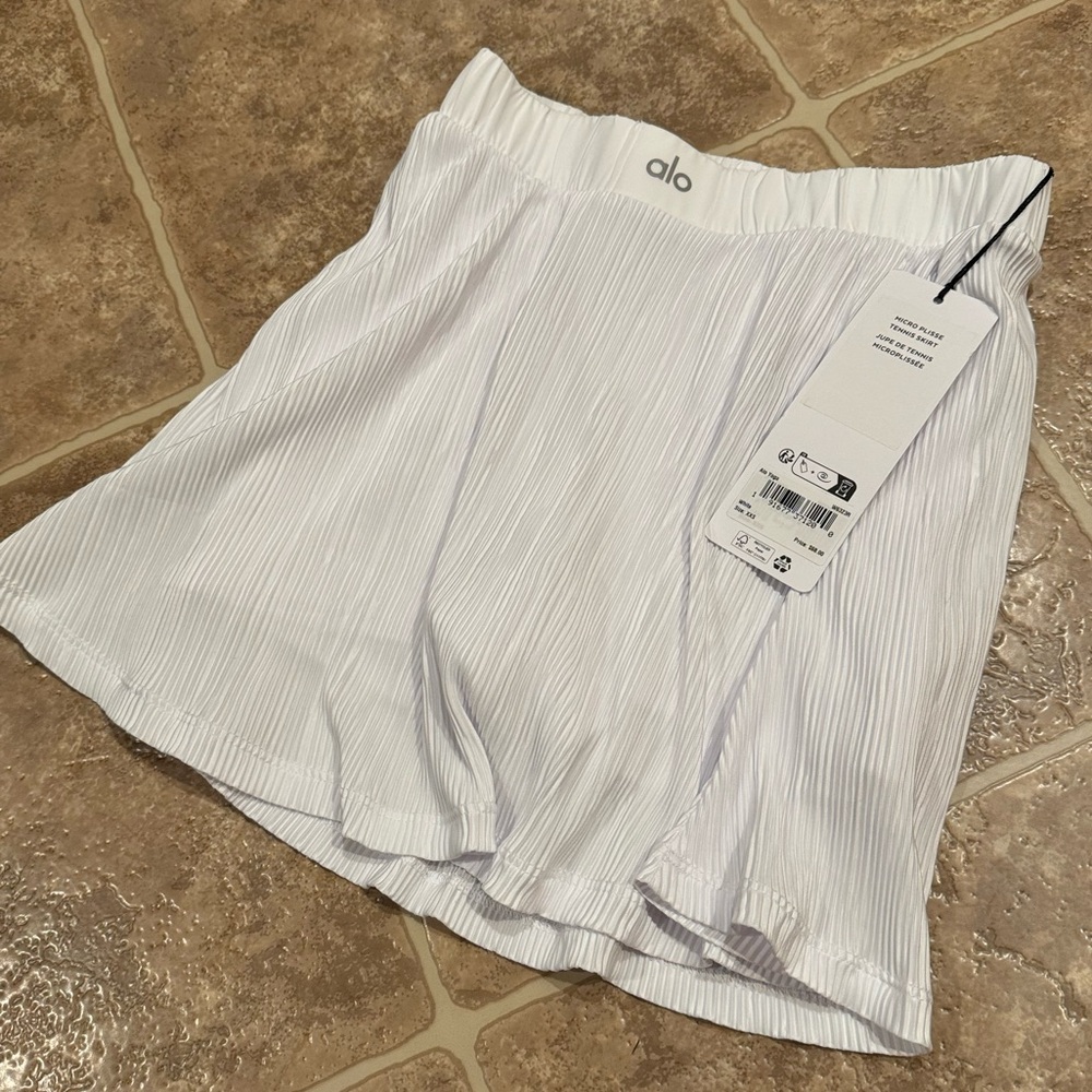 Micro Plisse Tennis Skirt - Picture 6 of 6
